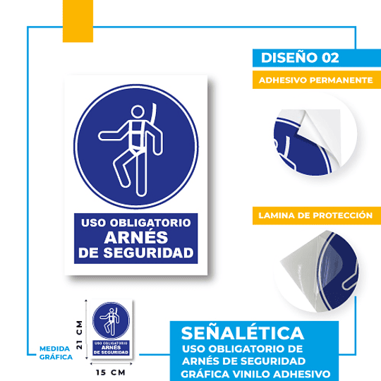 Uso Obligatorio de Arnés de Seguridad