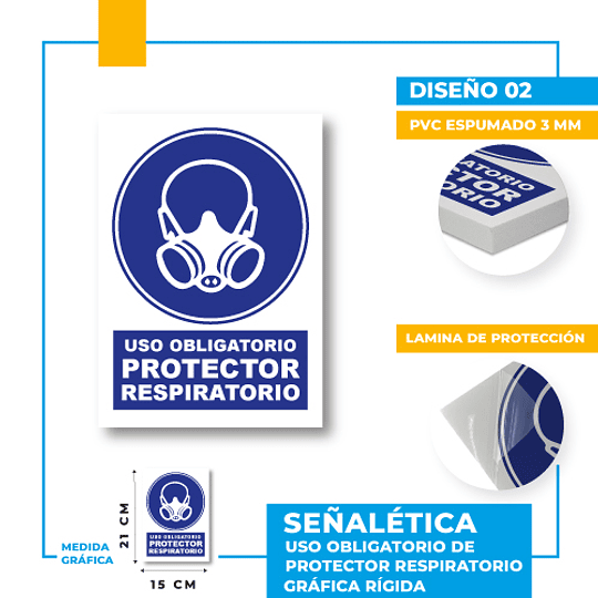 Uso Obligatorio Protector Respiratorio