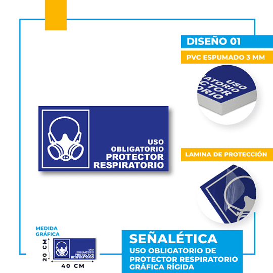 Uso Obligatorio Protector Respiratorio