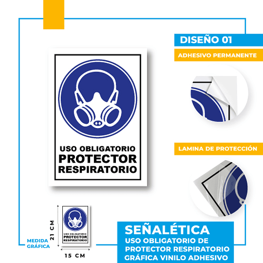 Uso Obligatorio Protector Respiratorio