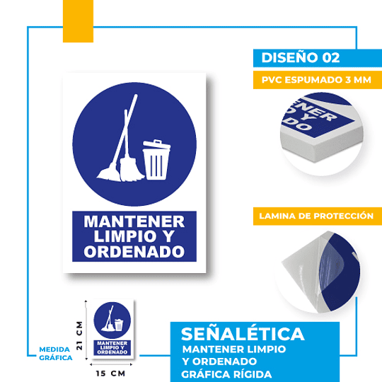 Mantener Limpio y Ordenado