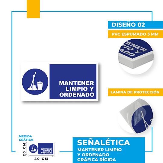 Mantener Limpio y Ordenado