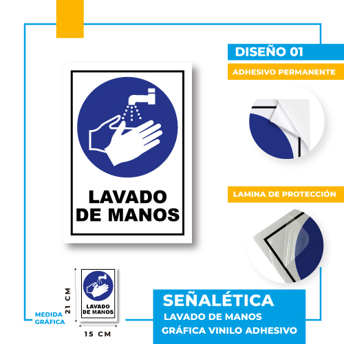 Señalética de Lavado de Manos en Gravoply: 2 Modelos Únicos