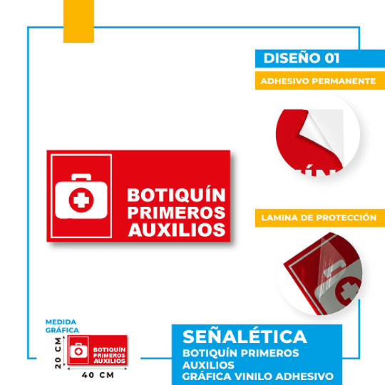 Botiquín Primeros Auxilios