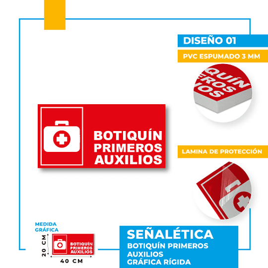Botiquín Primeros Auxilios