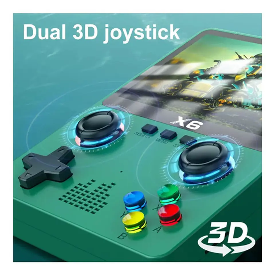Consola De Videojuegos X6 Handheld Game Player 11 Simulators 4