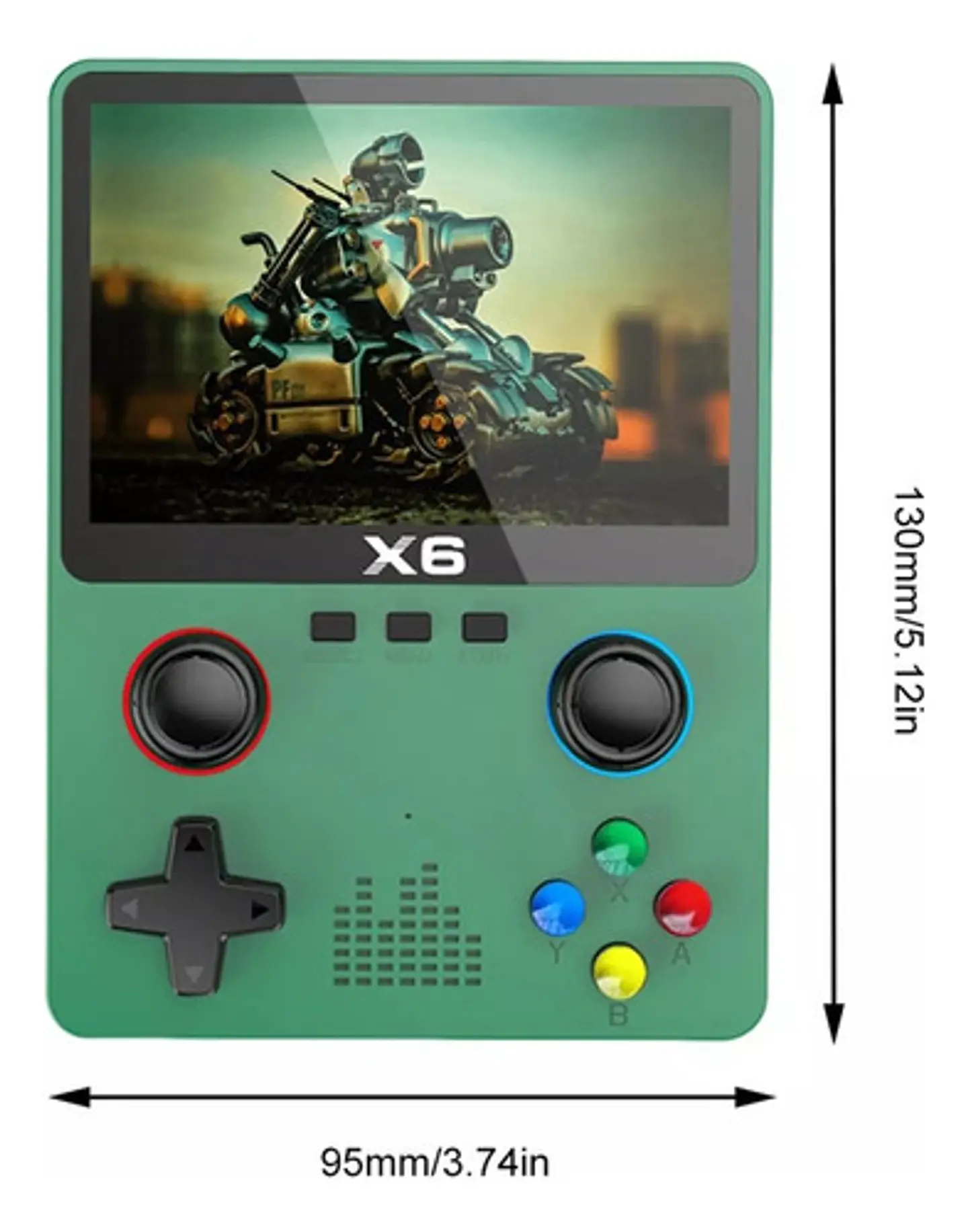 Consola De Videojuegos X6 Handheld Game Player 11 Simulators 6