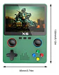 Consola De Videojuegos X6 Handheld Game Player 11 Simulators - Miniatura 6