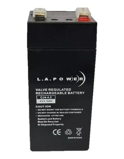 Batería 4v 4.5ah 4ah Recargable L.a.power