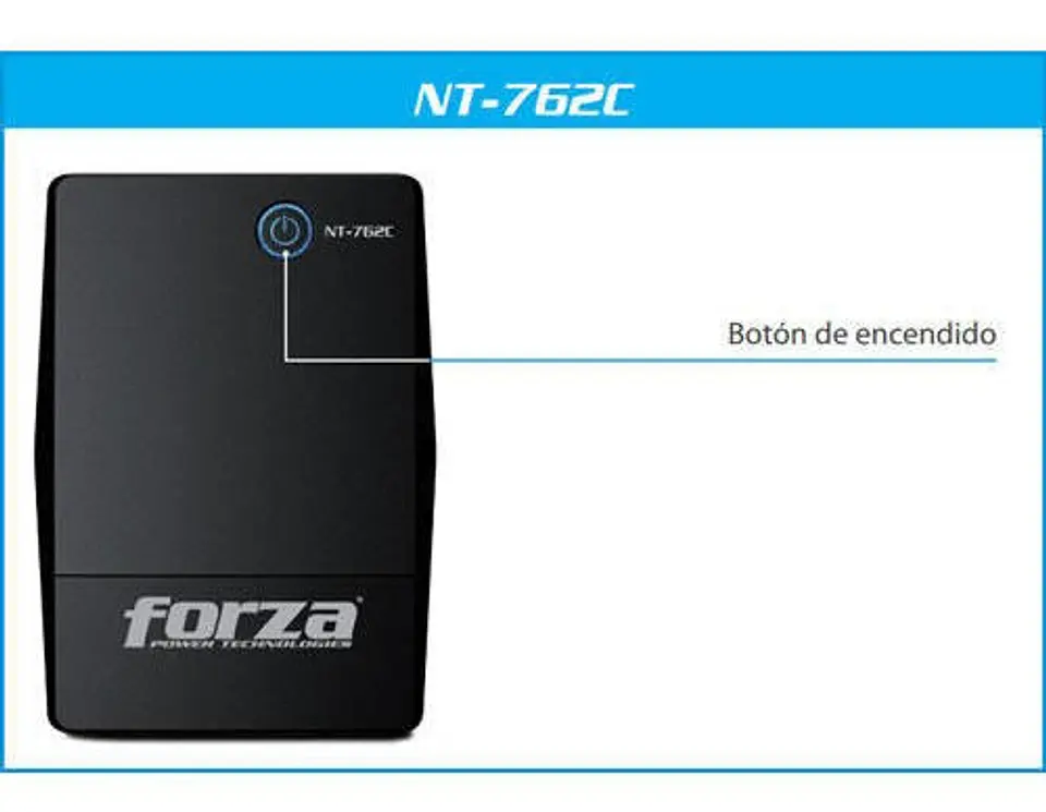 UPS Forza Nt Series Nt-752C 750VA Entrada Y Salida De 220V 6