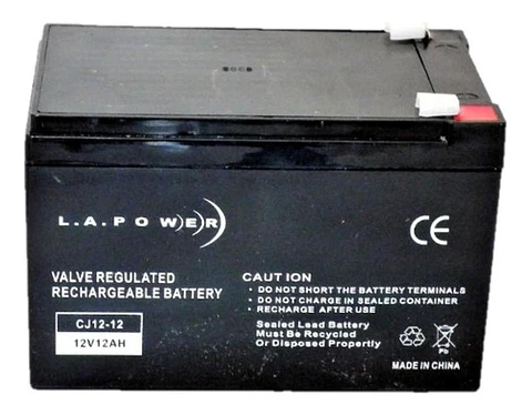 Batería Recargable 12v 12ah Ups Alarmas Cerco Solar