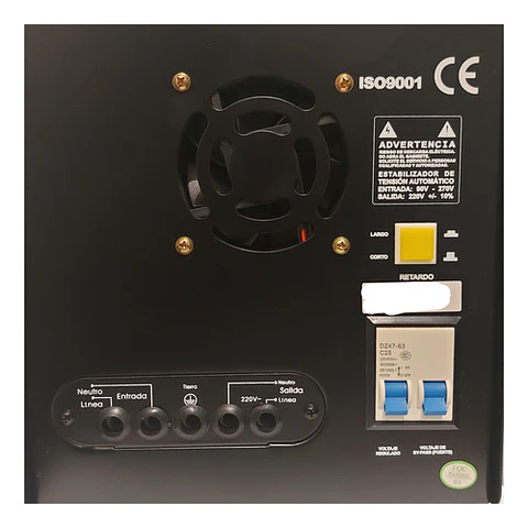 Estabilizador de Voltaje 5.5kVA 220V Relé