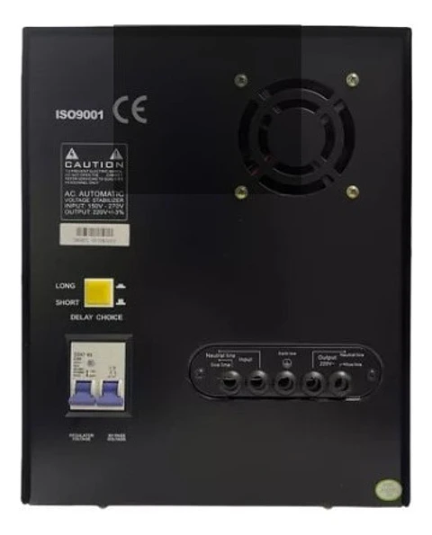 Estabilizador de Voltaje 10kVA 220V Relé 