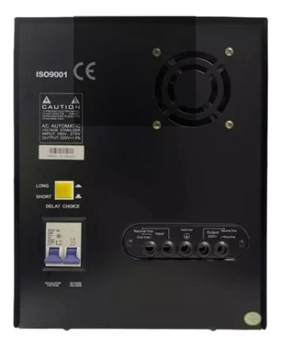 Estabilizador de Voltaje 10kVA 220V Relé  2