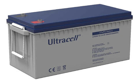 Batería Ciclo Profundo Ultracell Litio 12V 200Ah Solar UPS
