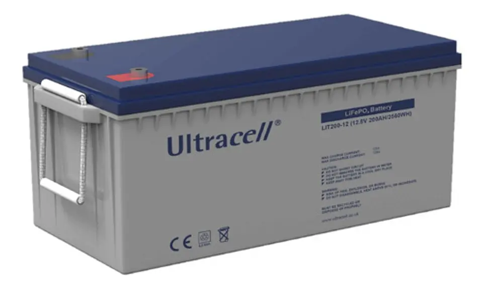 Batería Ciclo Profundo Ultracell Litio 12V 200Ah Solar UPS 1