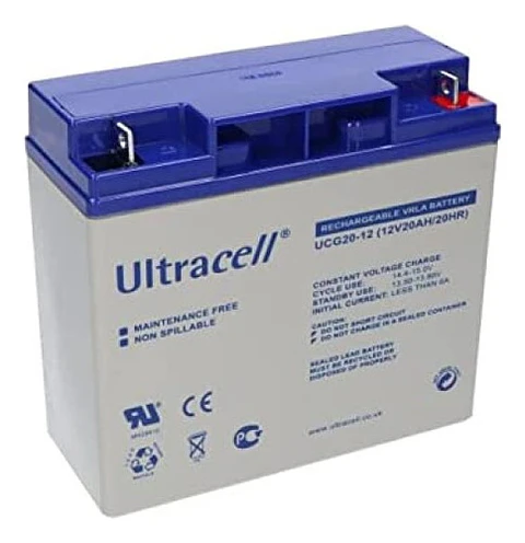 Batería Descarga Profunda Gel 12v 20ah Ultracell