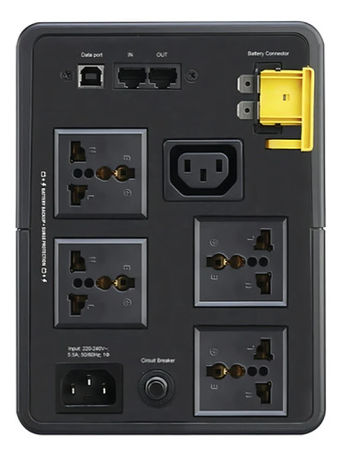 Ups Apc Bx1200mi-ms 1200va 4 Tomas Universales