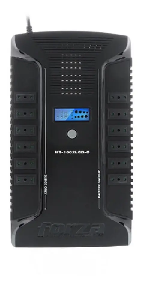 Ups Forza Interactiva 12 Tomas Chilenas 2usb 1000va/600w Color Negro