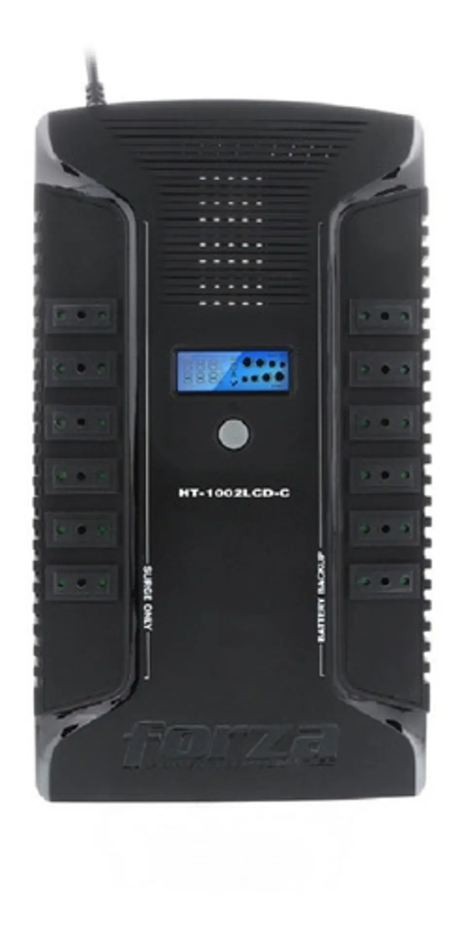 Ups Forza Interactiva 12 Tomas Chilenas 2usb 1000va/600w Color Negro 1