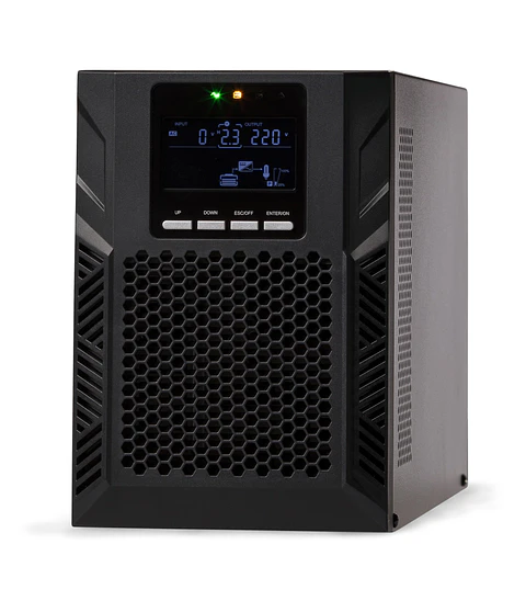 UPS Online 3000VA 3kVA 2700W 6x9Ah 4xC13 1xbornes Torre
