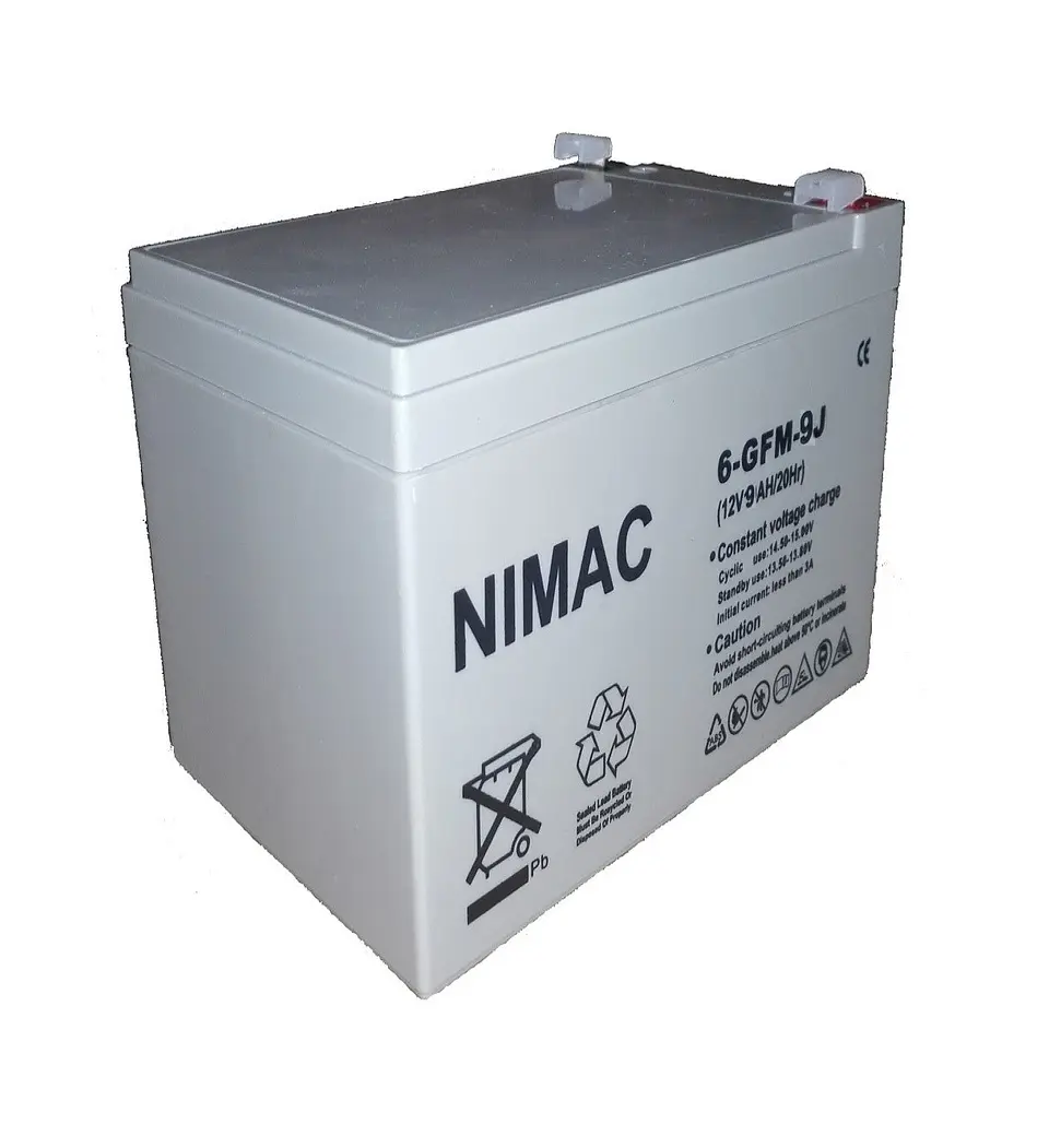 Batería Recargable Gel 12V 10Ah UPS Alarmas 1