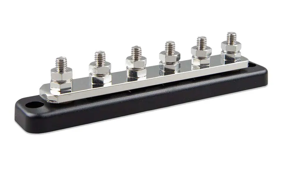 Barra Colectora Cobre 250A 6 Polos Victrom 1