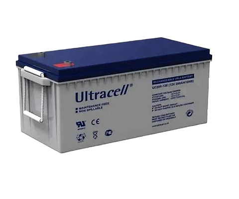 Batería Ciclo Profundo Ultracell AGM 12V 200Ah Solar UPS