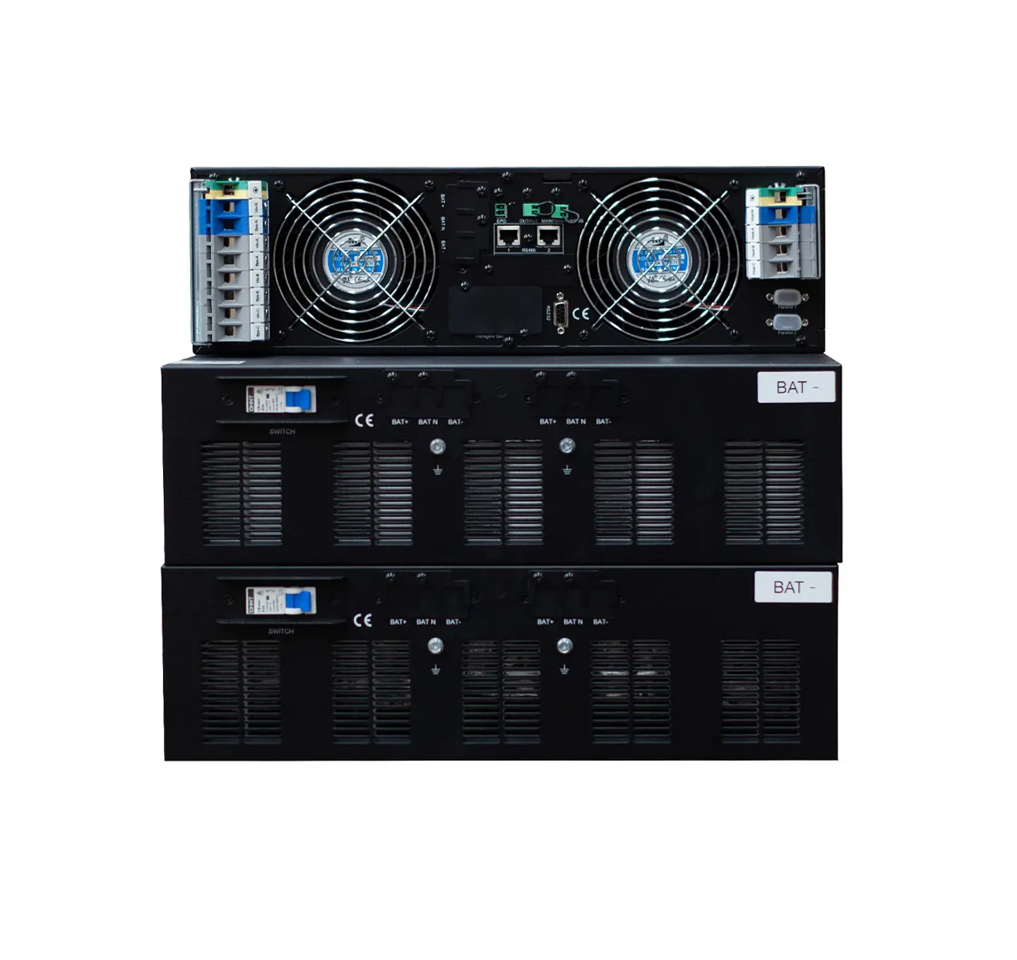 Banco de Baterías para UPS OnLine Trifásico 20kVA 3:3 3:1 1:1 Tipo Torre o Rack 3
