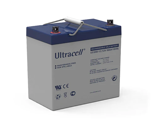 Batería Ciclo Profundo Gel 12V 55Ah Ultracell