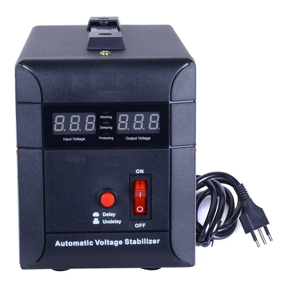 Estabilizador de Voltaje 1000VA 220V Relé 1