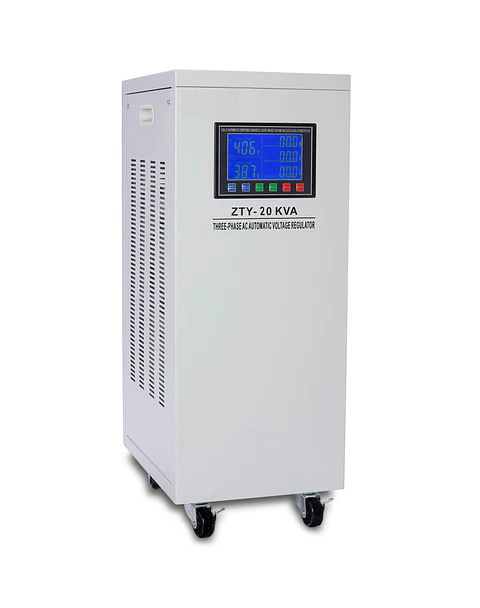 Estabilizador de Voltaje 20kVA 380V Trifásico SVC