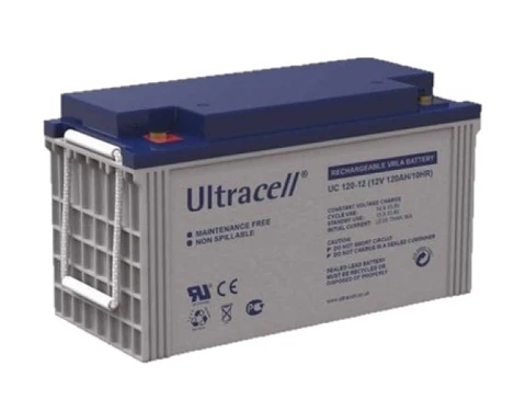 Batería Ciclo Profundo AGM Ultracell 12V 120Ah Energía Solar