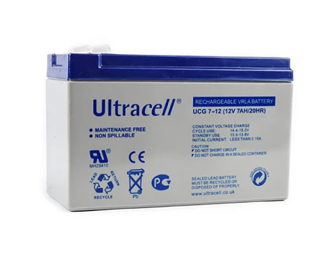 Batería Descarga Profunda 12V 7Ah Ultracell Gel