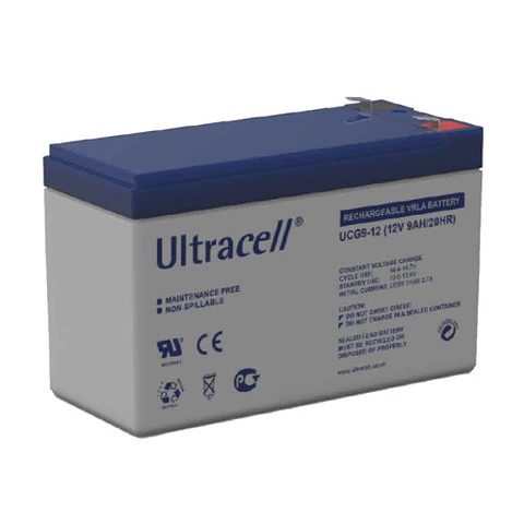 Batería Descarga Profunda 12V 9Ah Ultracell Gel