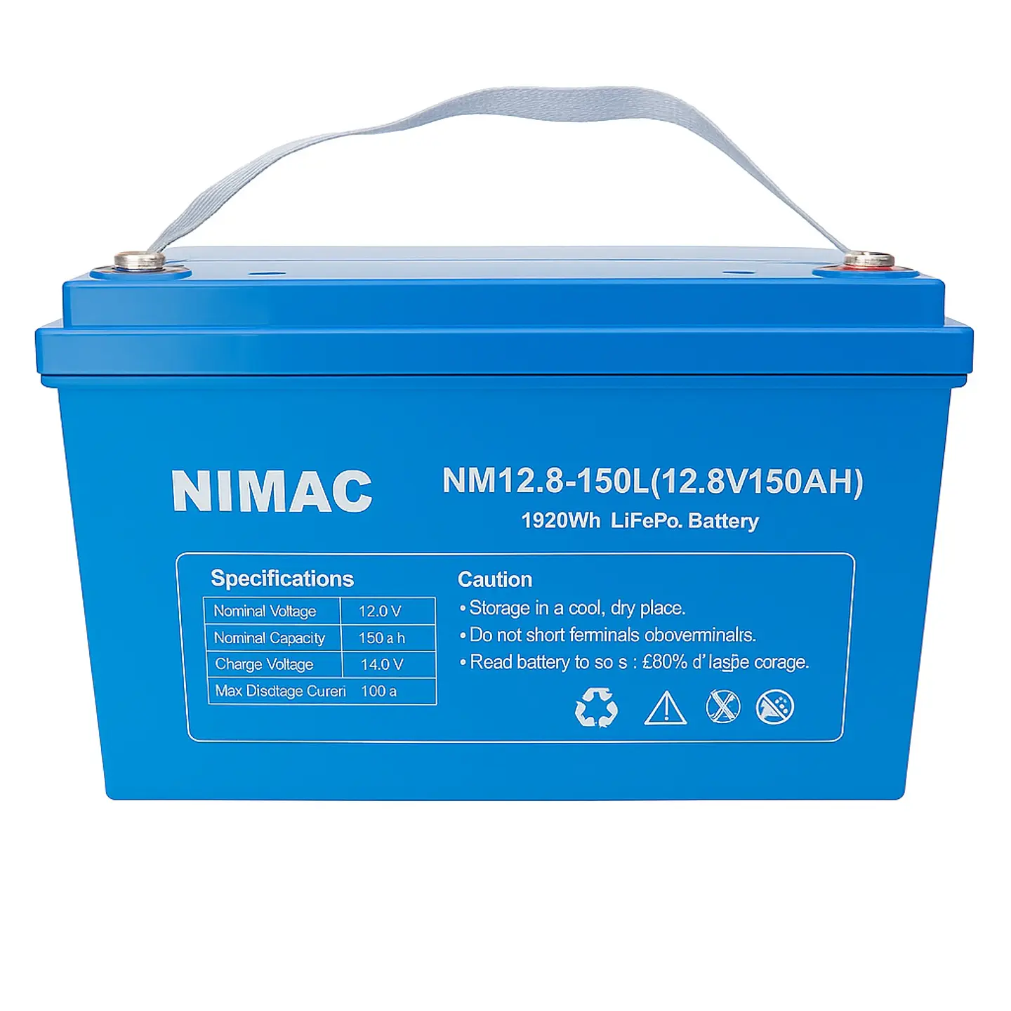 Batería de Litio Nimac 12.8V 150Ah 1