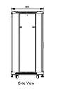 Gabinete hasta 12 Baterias 12V 120Ah - Miniatura 3