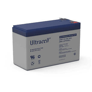 Batería Recargable 12V 7Ah Ultracell HR