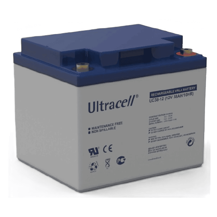 Batería Recargable 12V 38Ah Ultracell 1