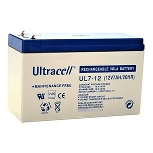  Batería Recargable 12V 7Ah Ultracell