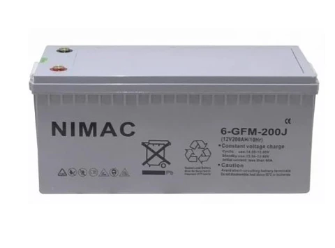 Batería Ciclo Profundo Gel NiMac 12v 200ah Energía Solar