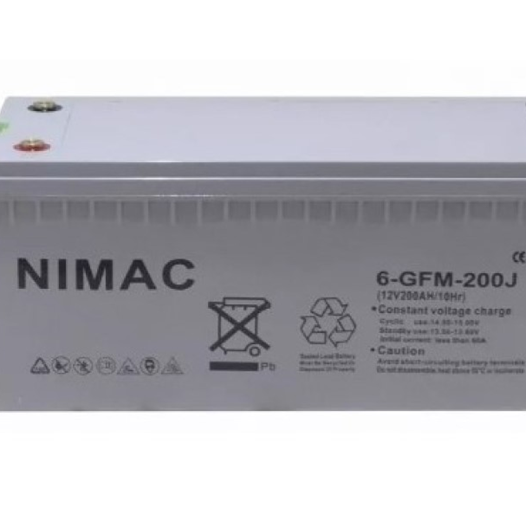Batería Ciclo Profundo Gel NiMac 12v 200ah Energía Solar 1