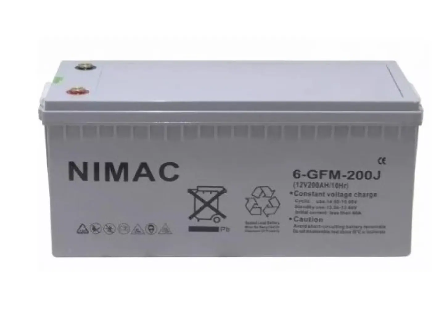 Batería Ciclo Profundo Gel NiMac 12v 200ah Energía Solar 1