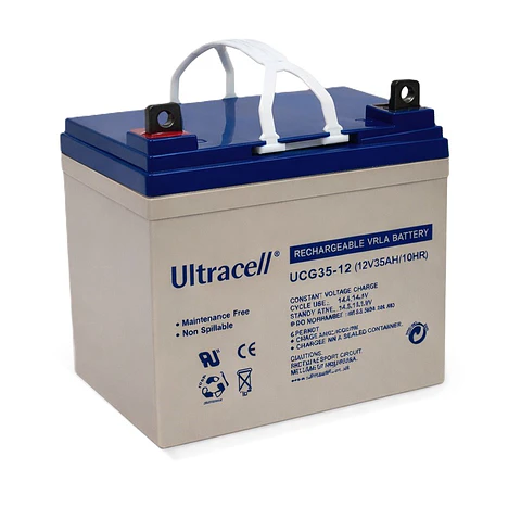 Batería Silla de Ruedas Eléctrica 12V 35Ah Recargable
