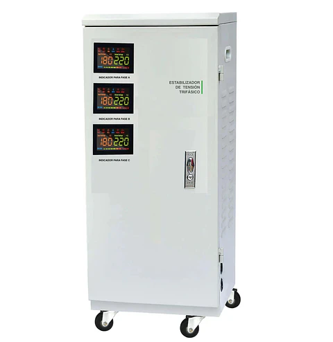 Estabilizador de Voltaje 15kVA 380V Trifásico SVC
