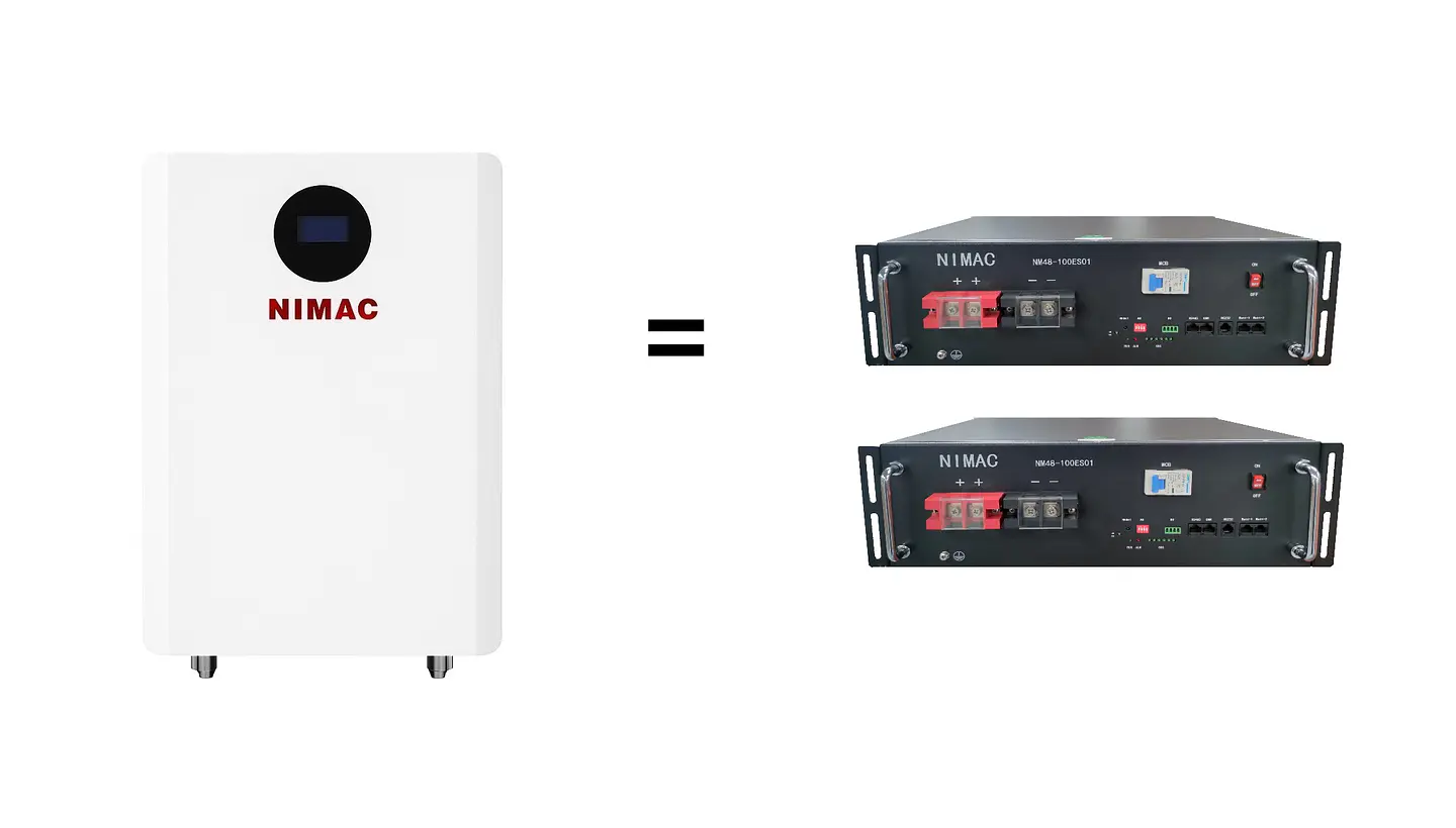 Bateria de Litio NiMac 51.2V 10.24kWh 200Ah V.2 5