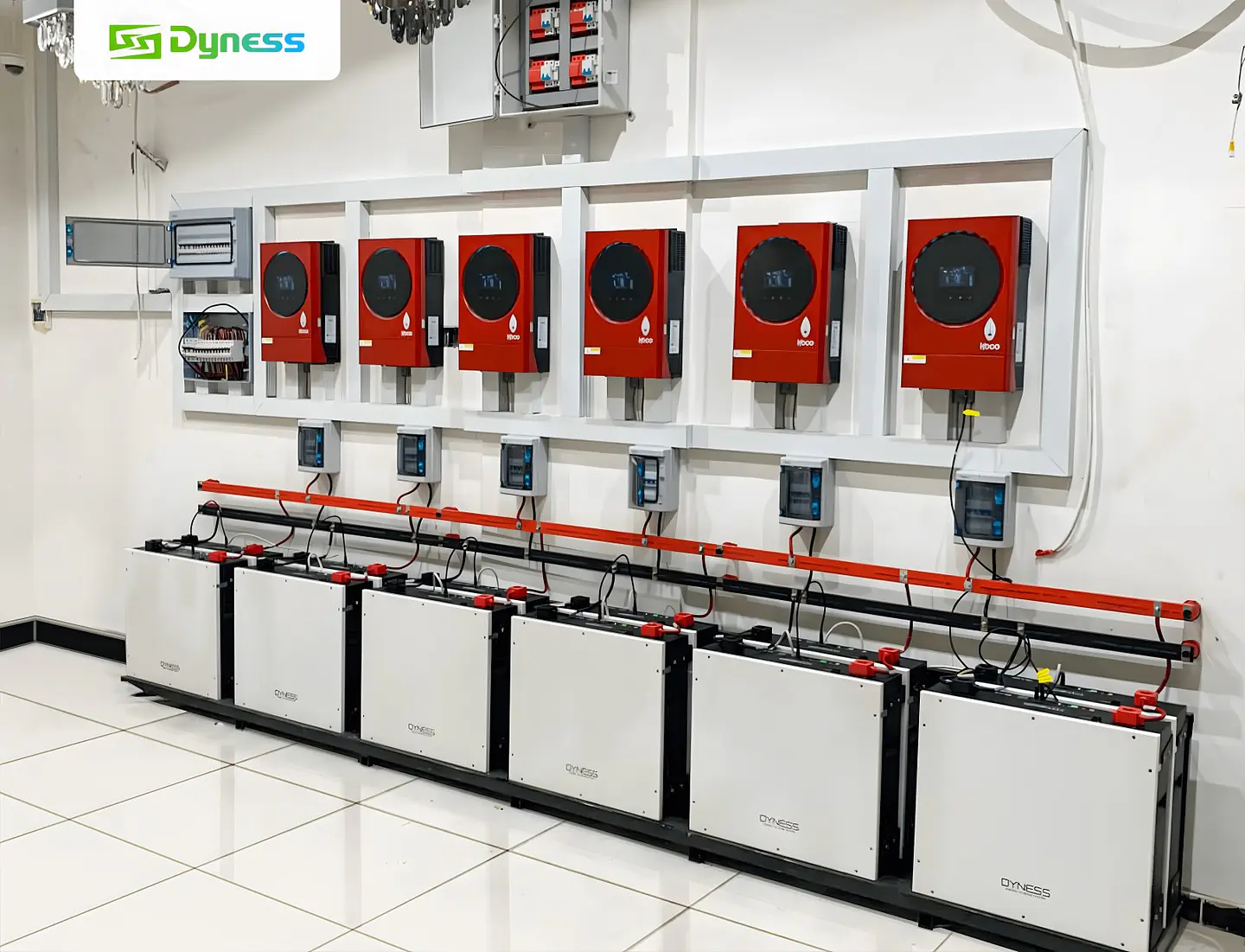 Bateria de Litio Dyness 5.12kWh 51.2V 100Ah DL5.0C 8