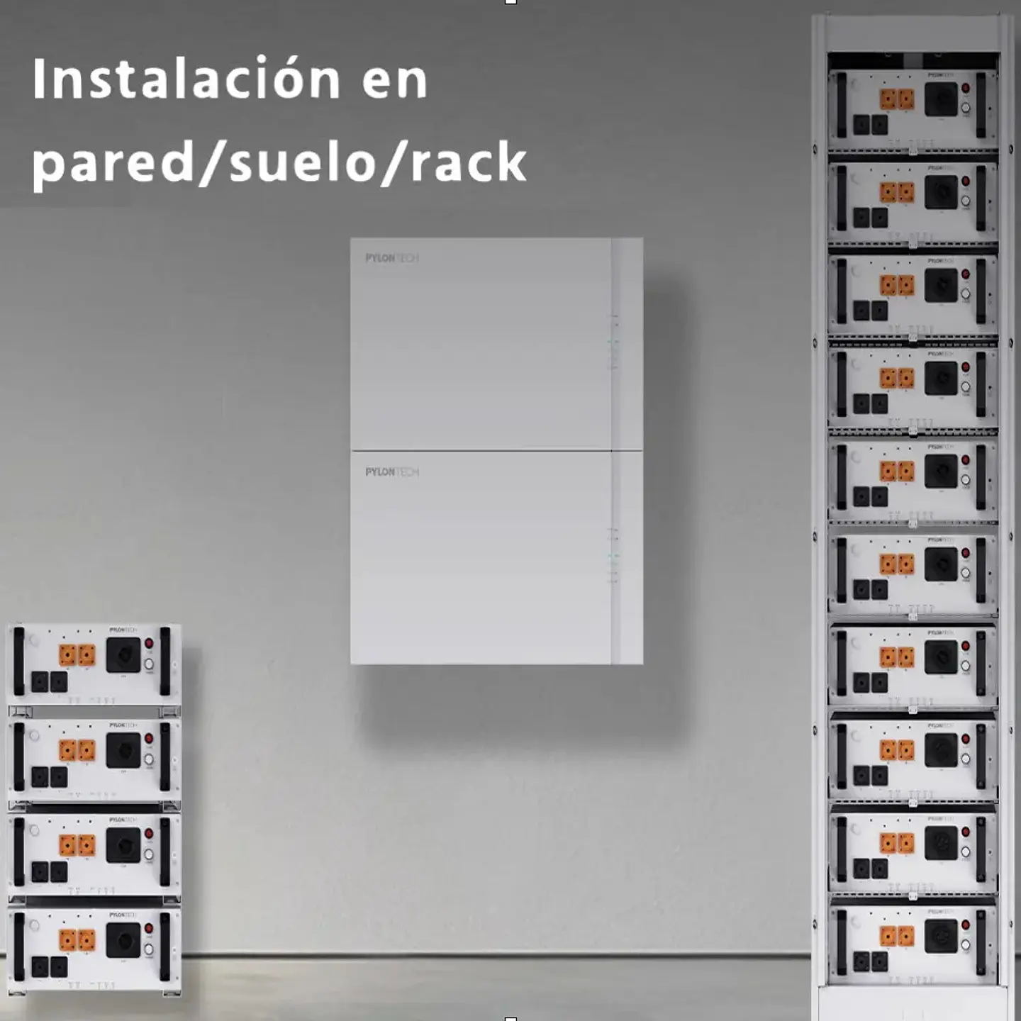 Batería Litio Pylontech Fidus 5.12kWh 51.2V 100Ah IP55 4
