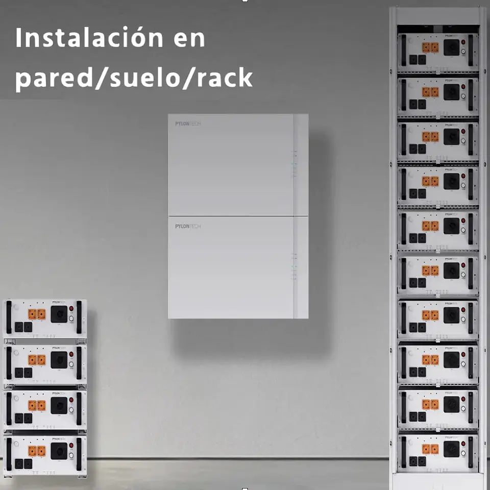 Batería Litio Pylontech Fidus 5.12kWh 51.2V 100Ah IP55 4