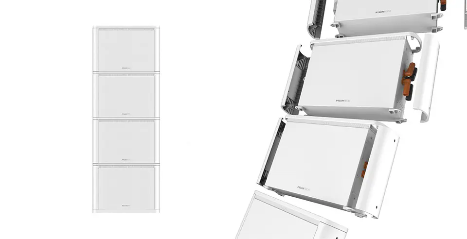 Batería Litio Pylontech Fidus 5.12kWh 51.2V 100Ah IP55 1